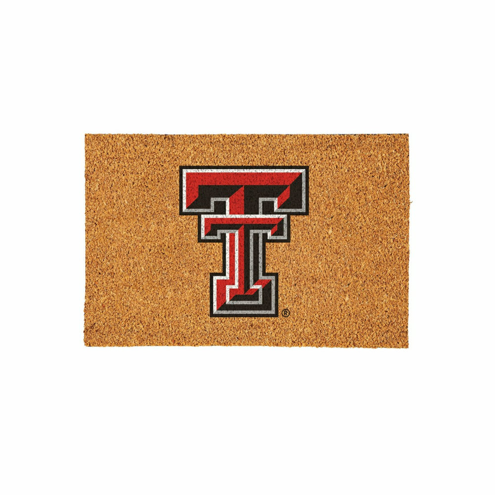 Texas Tech University Large Full Color Coir Mat, 36"x24" - Collegiate