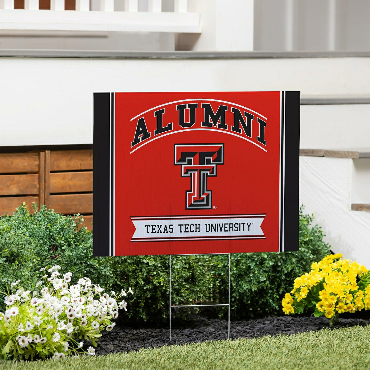 Texas Tech University Coroplast Yard Sign Alumni - Collegiate Home
