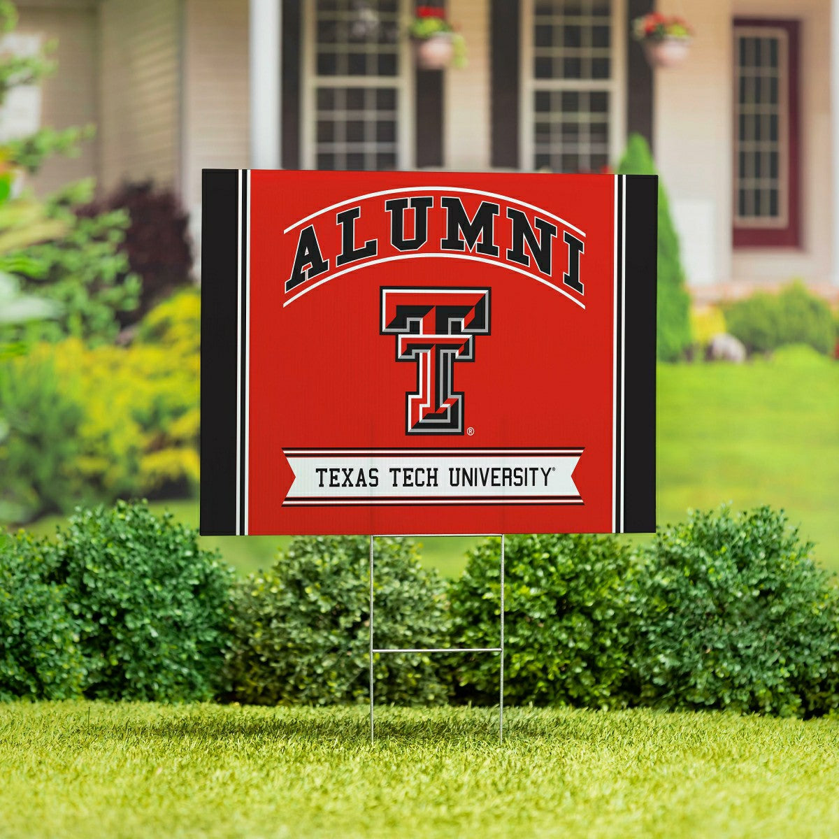 Texas Tech University Coroplast Yard Sign Alumni - Collegiate Home