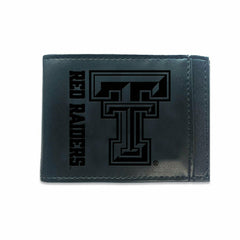 Front Pocket Wallet w/ RFID Blocking, Texas Tech University, Black - Collegiate Home
