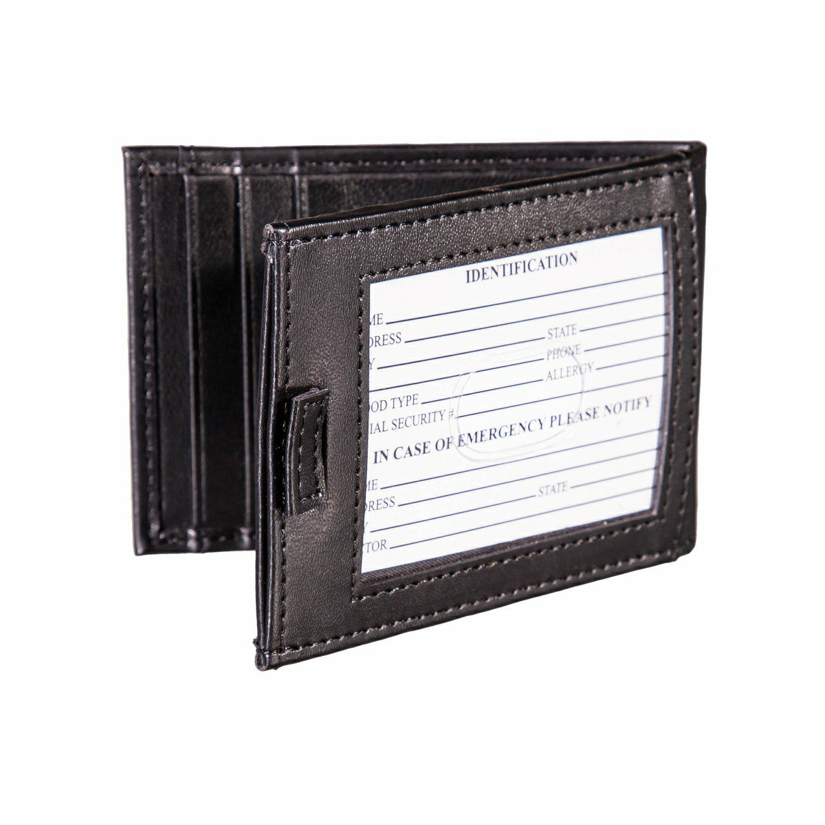 Front Pocket Wallet w/ RFID Blocking, Texas Tech University, Black - Collegiate Home