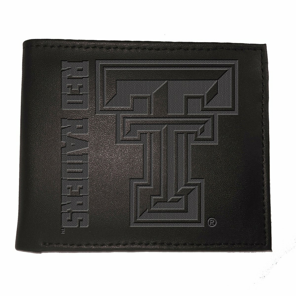 Texas Tech, Bi-Fold Wallet, Black - Collegiate Home