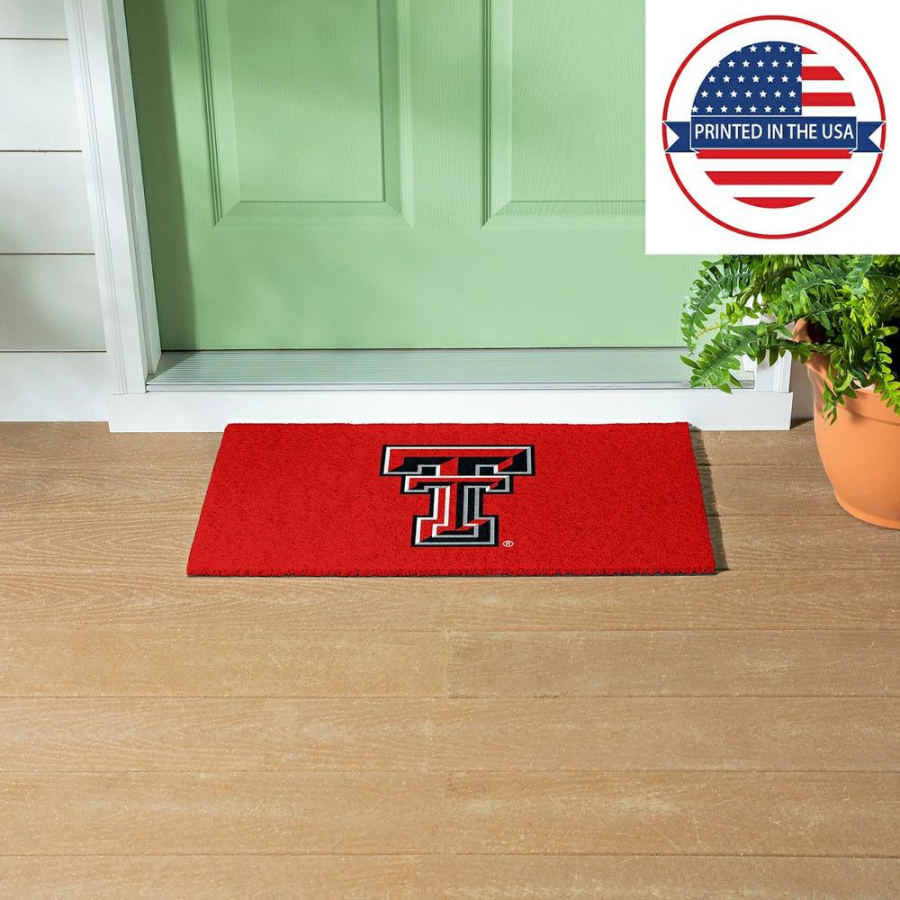 Full Color PVC Mat, 16" x 28", Texas Tech University - Collegiate