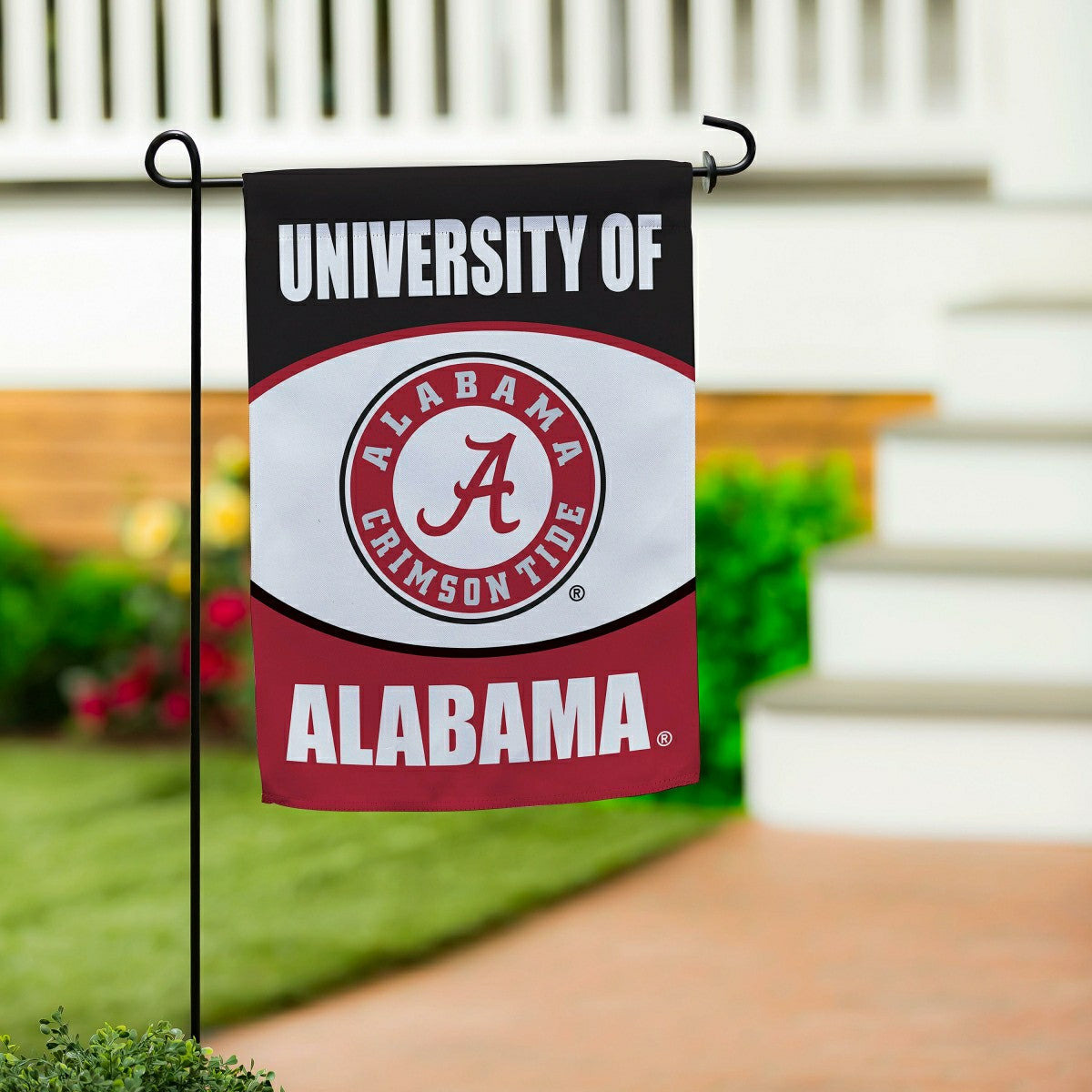 University of Alabama Suede Garden Flag - Collegiate Home