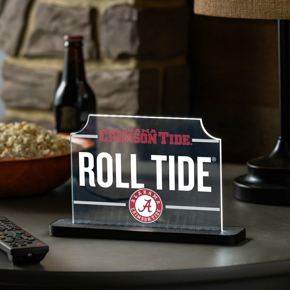 University of Alabama College Rectangle Desklite LED Decor - Collegiate Home