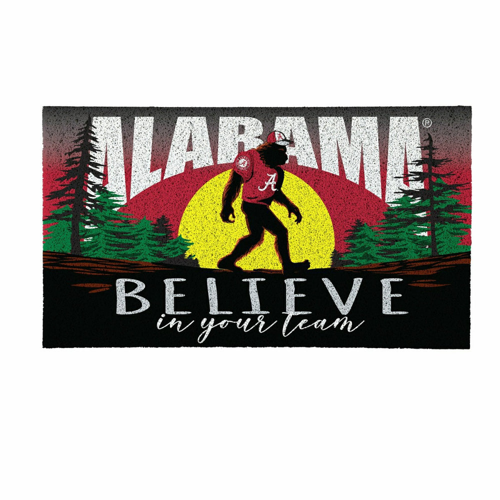 University of Alabama Bigfoot PVC Mat, 28"x16" - Collegiate