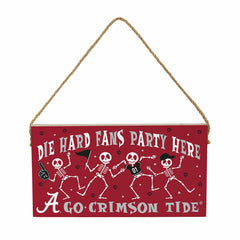 University of Alabama Halloween Wood Wall Sign, 6x11 - Collegiate Home