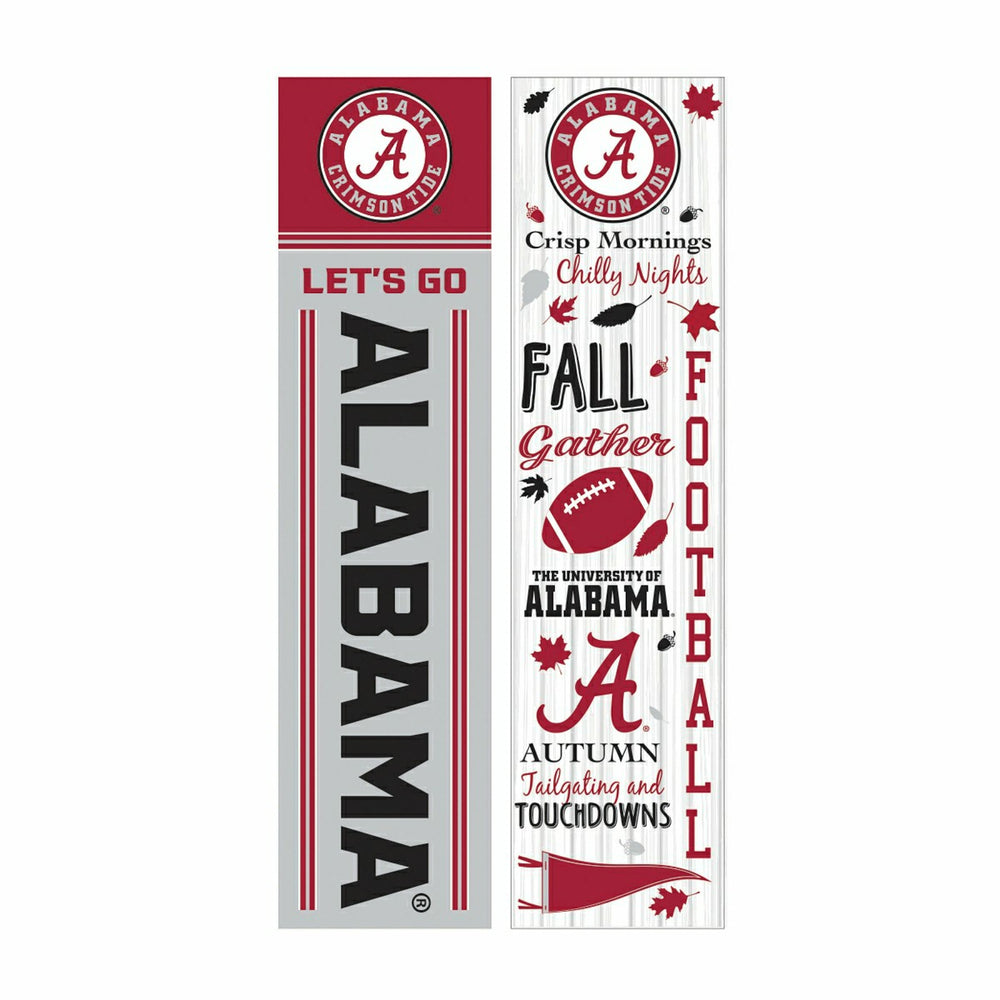 46" Double Sided Leaner, University of Alabama, Fall Seasonal - Collegiate Home