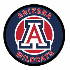 LED Wall Decor, Round, University of Arizona - Collegiate Home