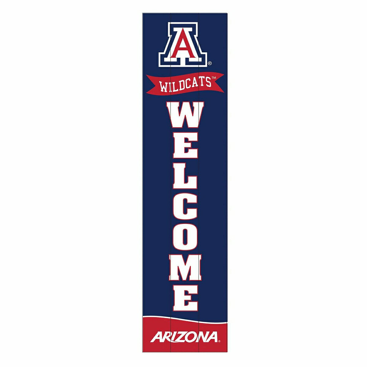 University of Arizona Large Single Sided Leaner, 46" - Collegiate Home