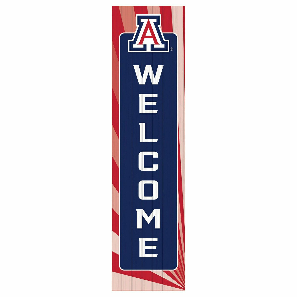 University of Arizona Summer Seasonal Single Sided Large Leaner, 46" - Collegiate Home