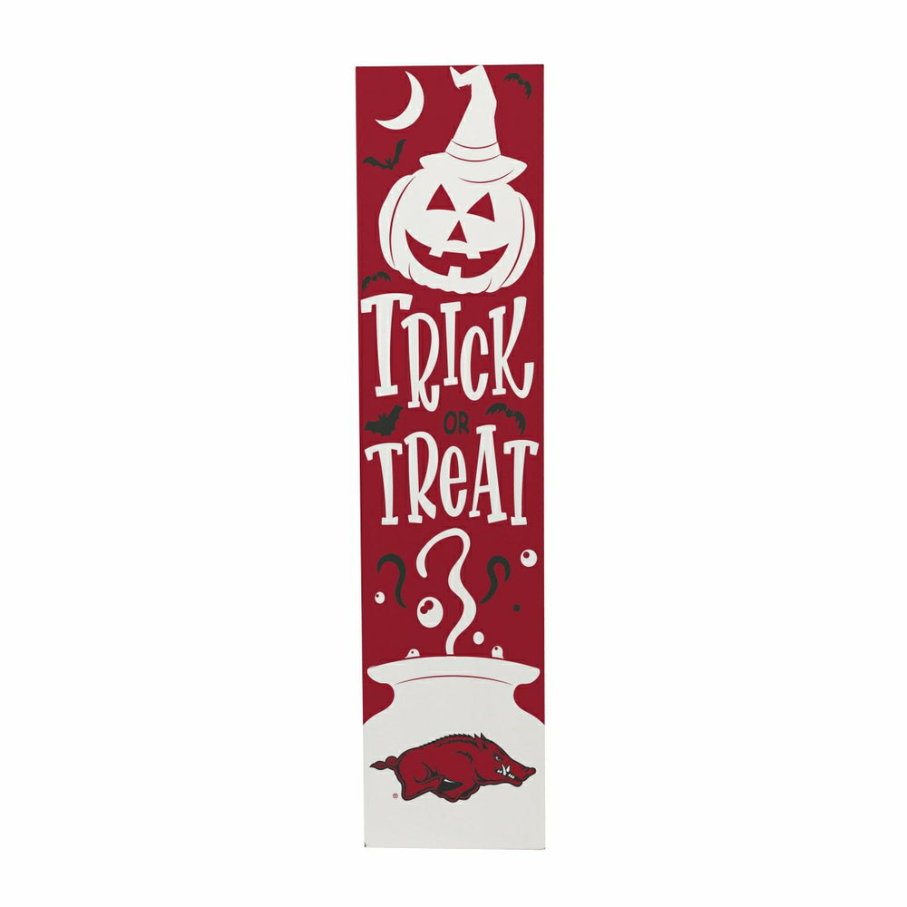47" Double Sided Leaner, University of Arkansas, Halloween - Collegiate Home