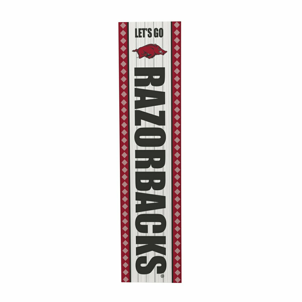 47" Double Sided Leaner, University of Arkansas, Christmas - Collegiate Home