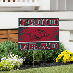 University of Arkansas Coroplast Yard Sign Graduate - Collegiate Home