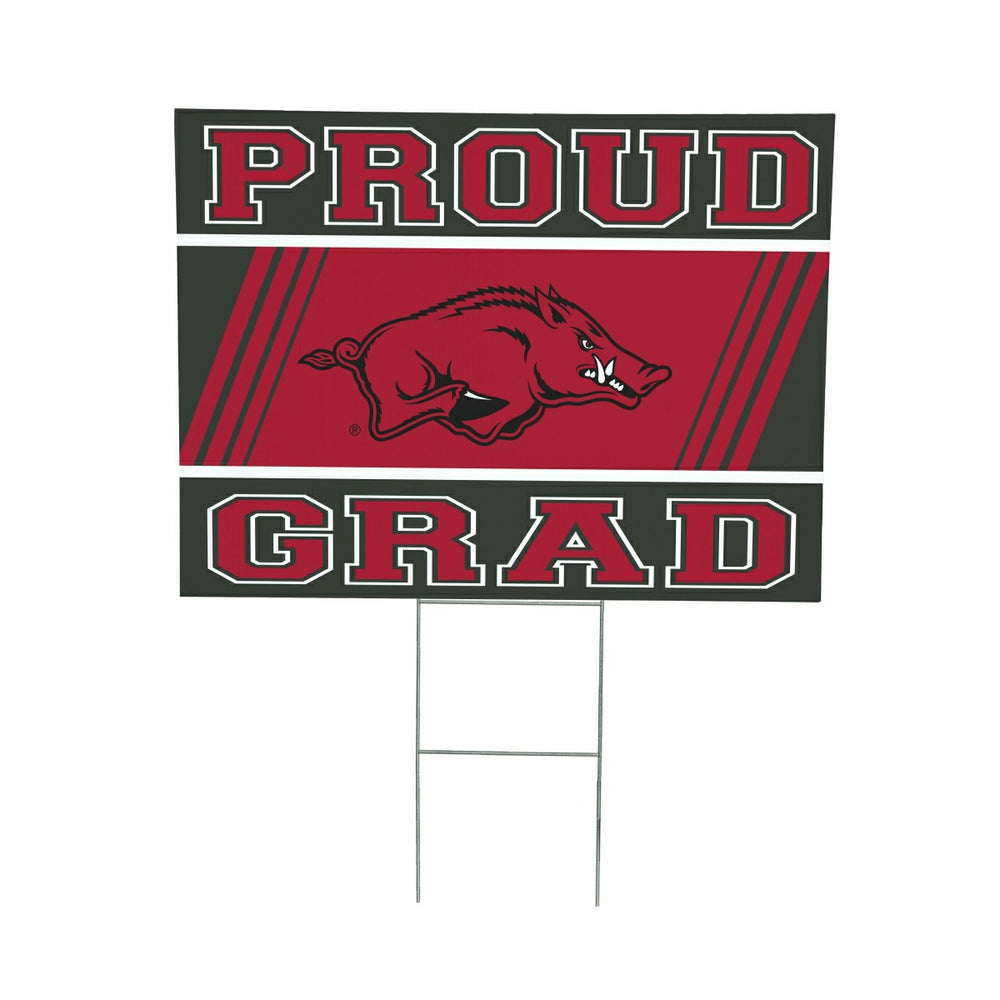 University of Arkansas Coroplast Yard Sign Graduate - Collegiate Home
