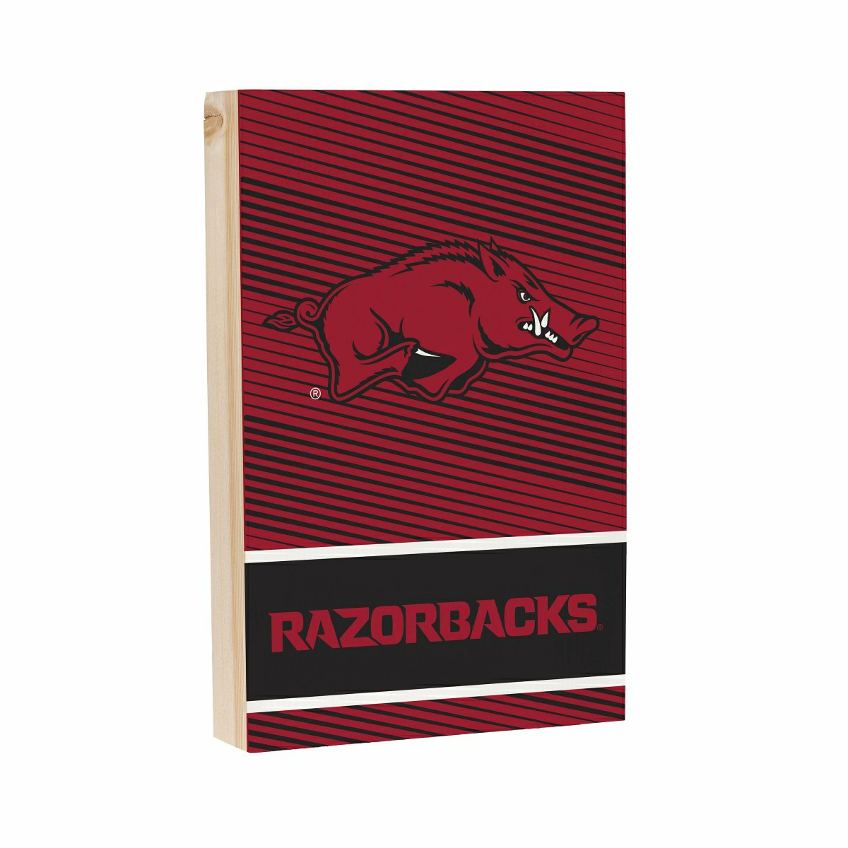 University of Arkansas Plock, Down Home Fans, 8x12 - Collegiate Home