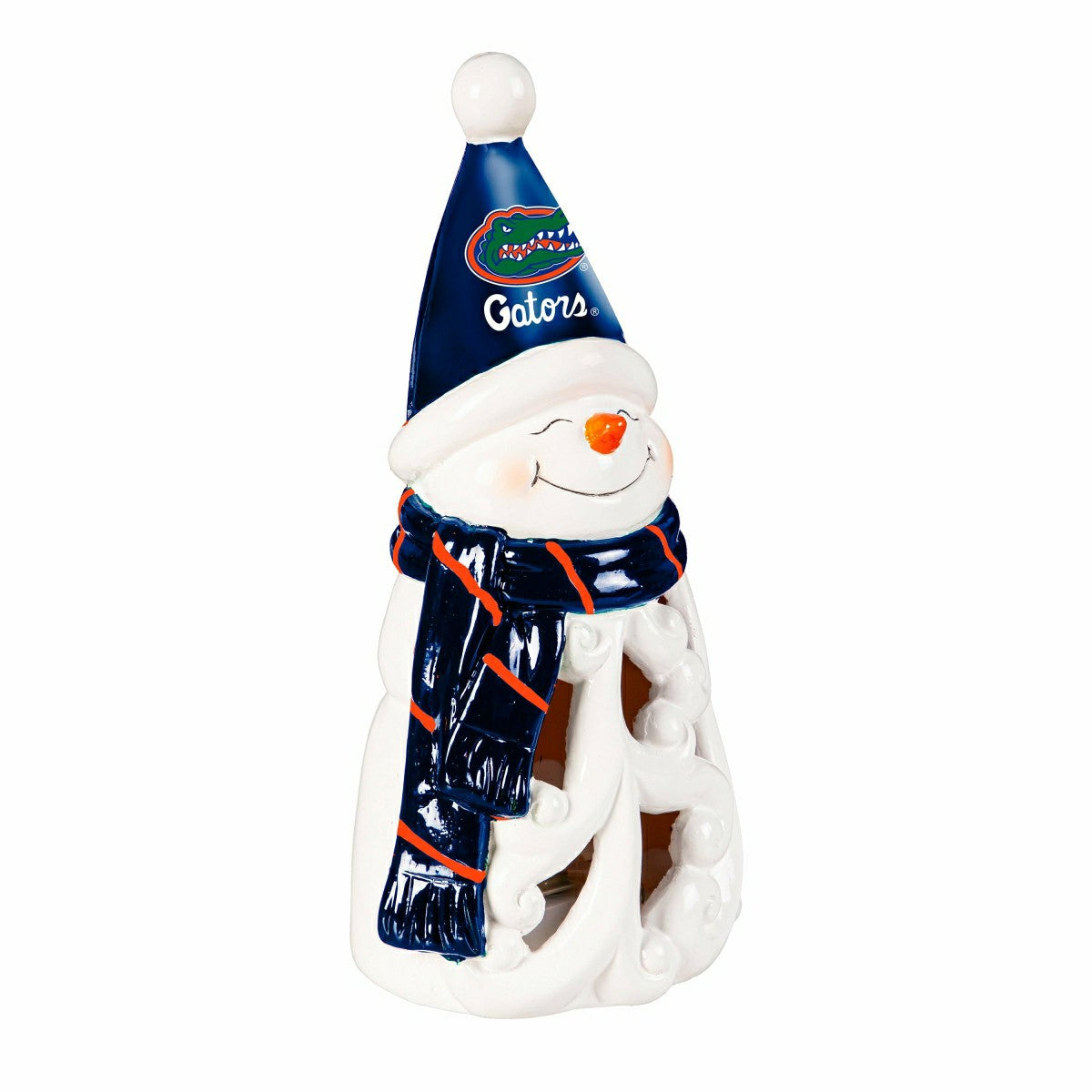 University of Florida Snowman LED Statuary, 8" - Collegiate Home