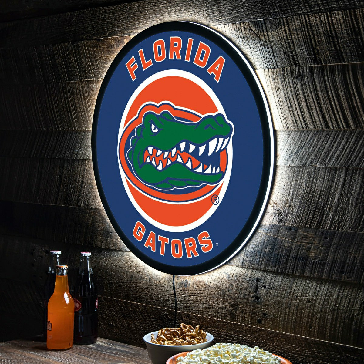 LED Wall Decor, Round, University of Florida - Collegiate Home