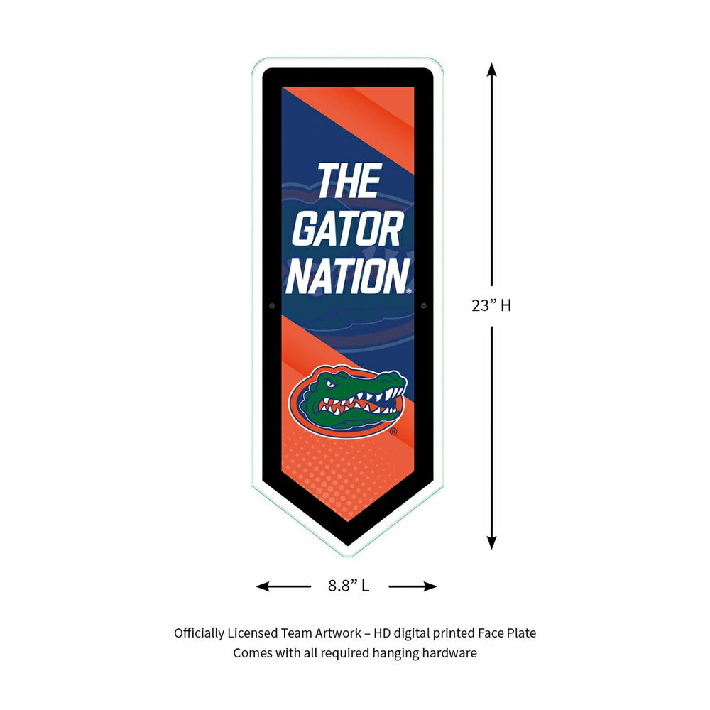 LED Wall Decor, Pennant, University of Florida - Collegiate Home