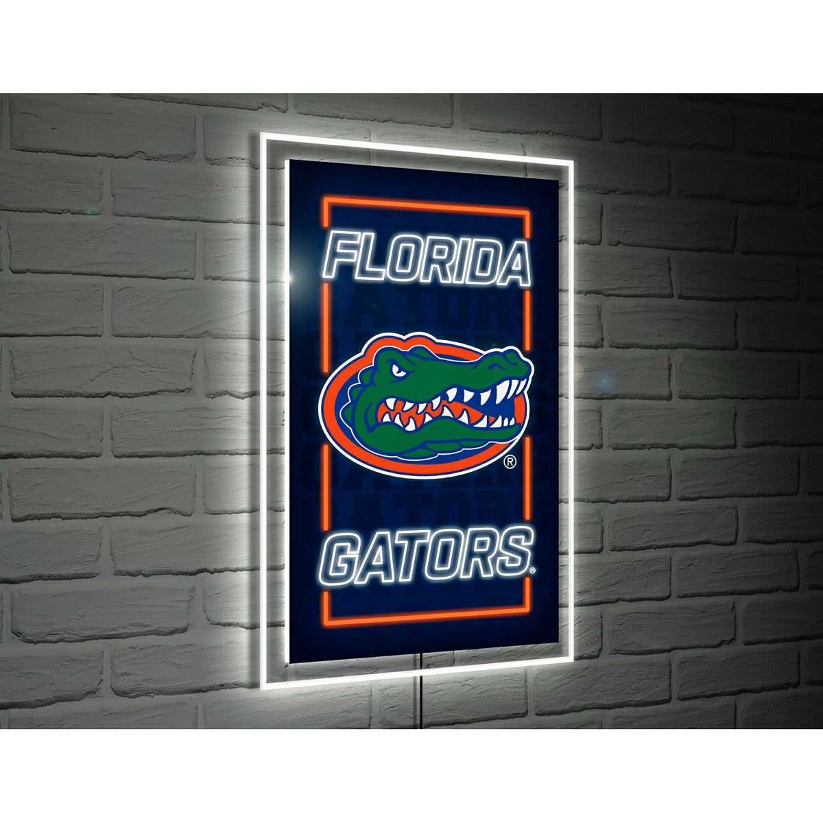 University of Florida College Rectangle Neolite LED Decor - Collegiate Home