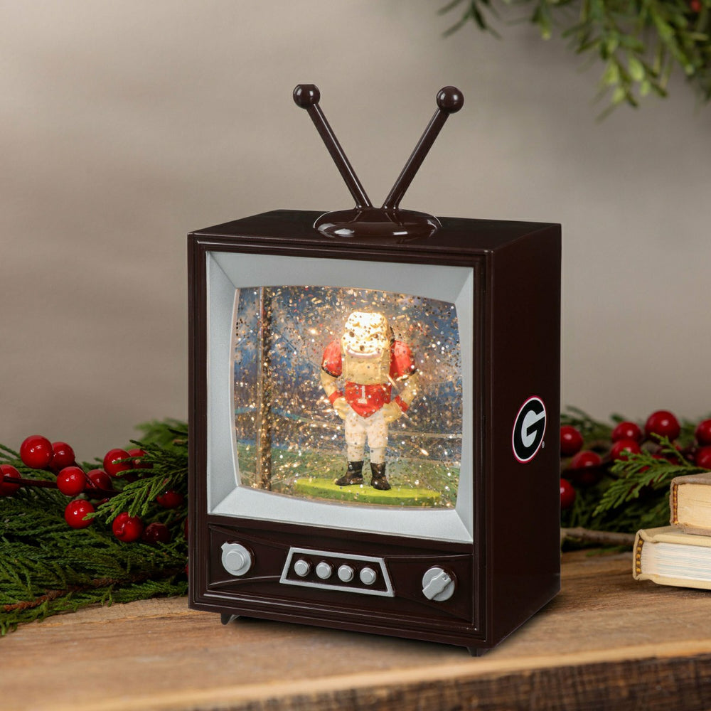 University of Georgia Vintage TV Water Lantern - Collegiate Home