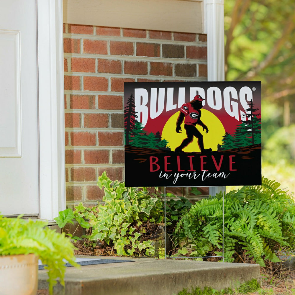 University of Georgia Yard Sign, Bigfoot - Collegiate Home