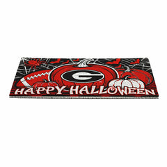 University of Georgia Halloween PVC Mat, 28"x16" - Collegiate