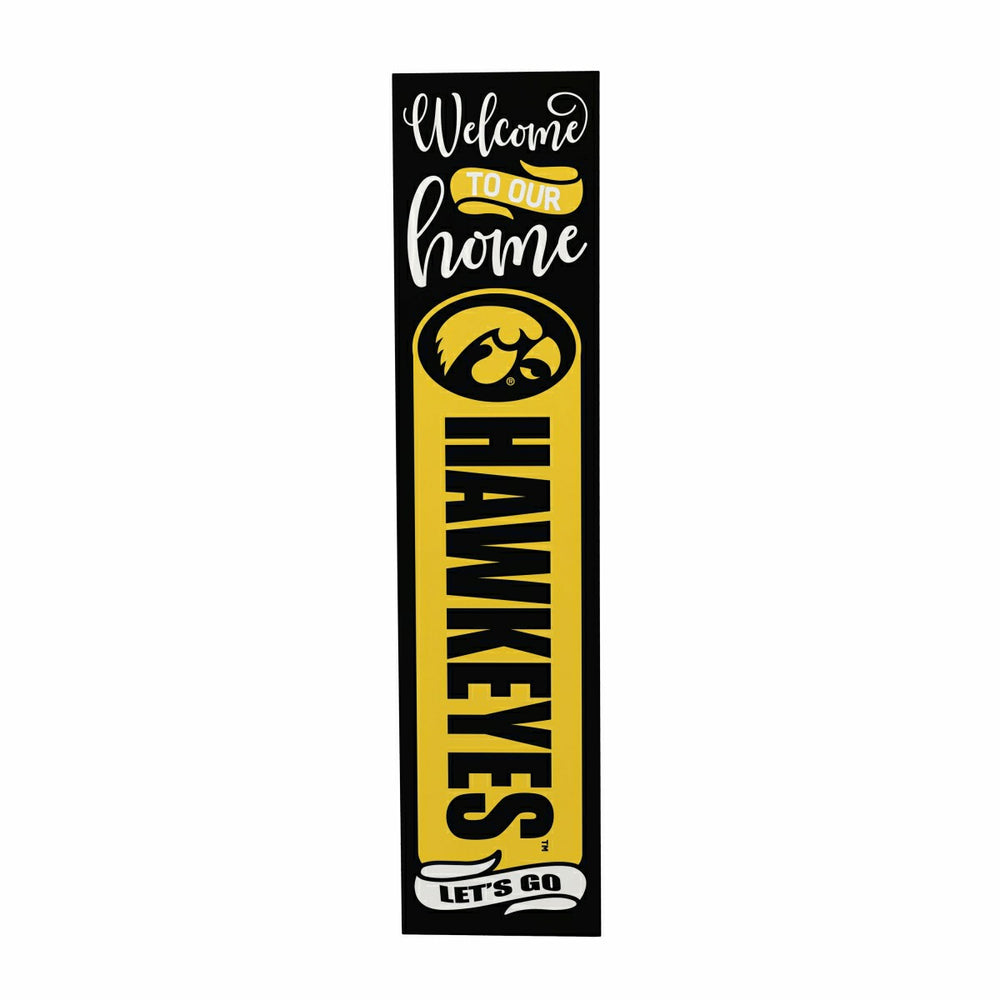 47" Double Sided Leaner, University of Iowa, Halloween - Collegiate Home
