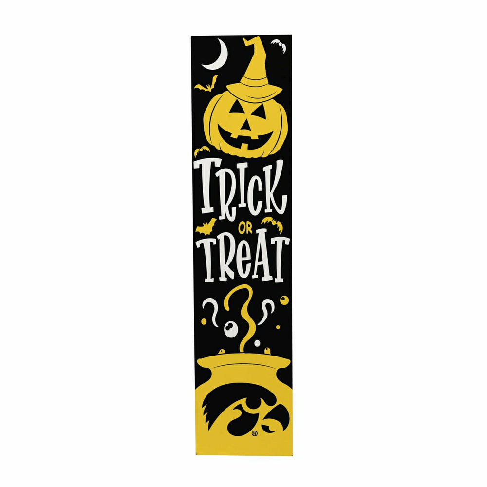 47" Double Sided Leaner, University of Iowa, Halloween - Collegiate Home