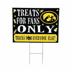 University of Iowa Yard Sign, Halloween Treats for Fans - Collegiate Home