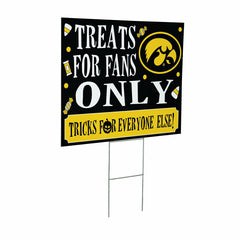 University of Iowa Yard Sign, Halloween Treats for Fans - Collegiate Home