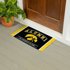 University of Iowa Alumni Mat, 28"x16" - Collegiate