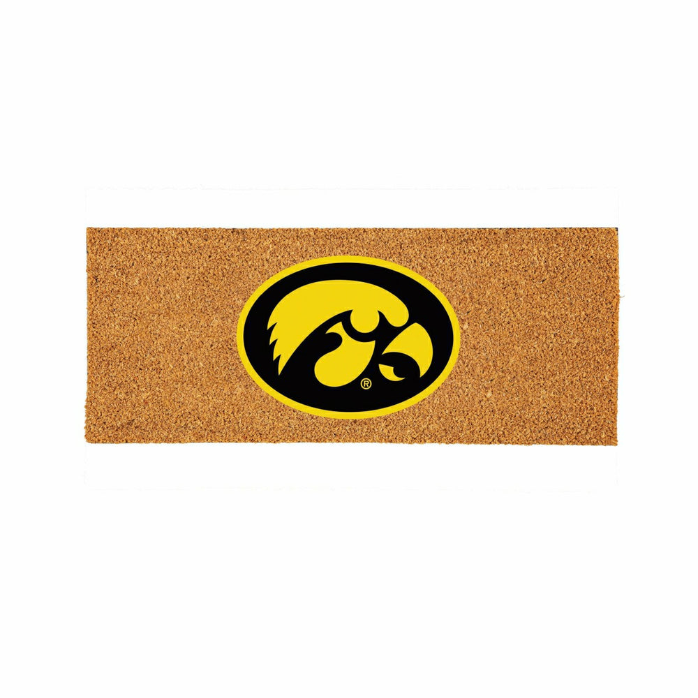 University of Iowa Extra Large Full Color Coir Mat, 60"x24" - Collegiate