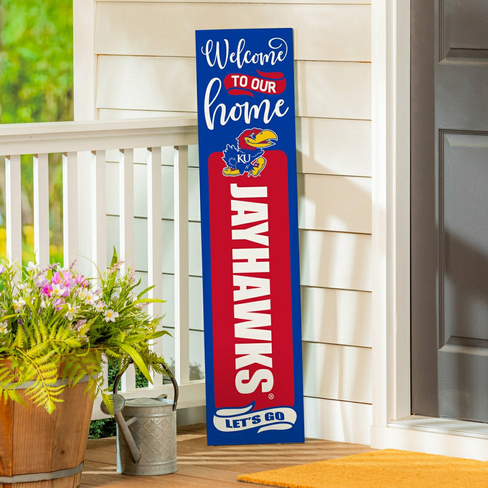 47" Double Sided Leaner, University of Kansas, Halloween - Collegiate Home