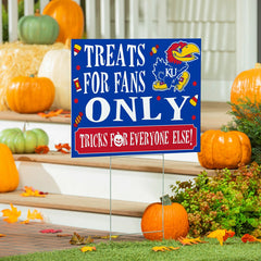 University of Kansas Yard Sign, Halloween Treats for Fans - Collegiate Home