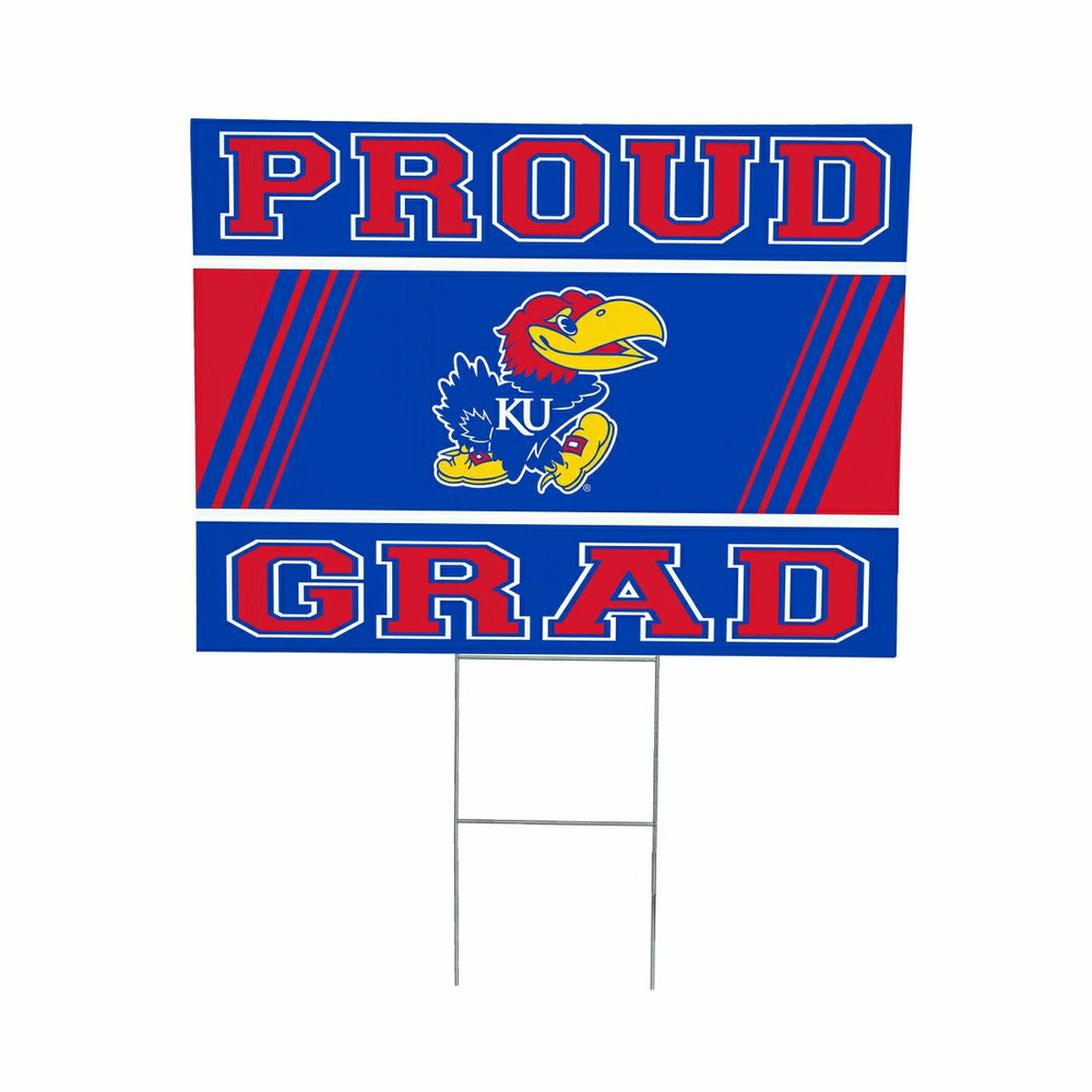 University of Kansas Coroplast Yard Sign Graduate - Collegiate Home