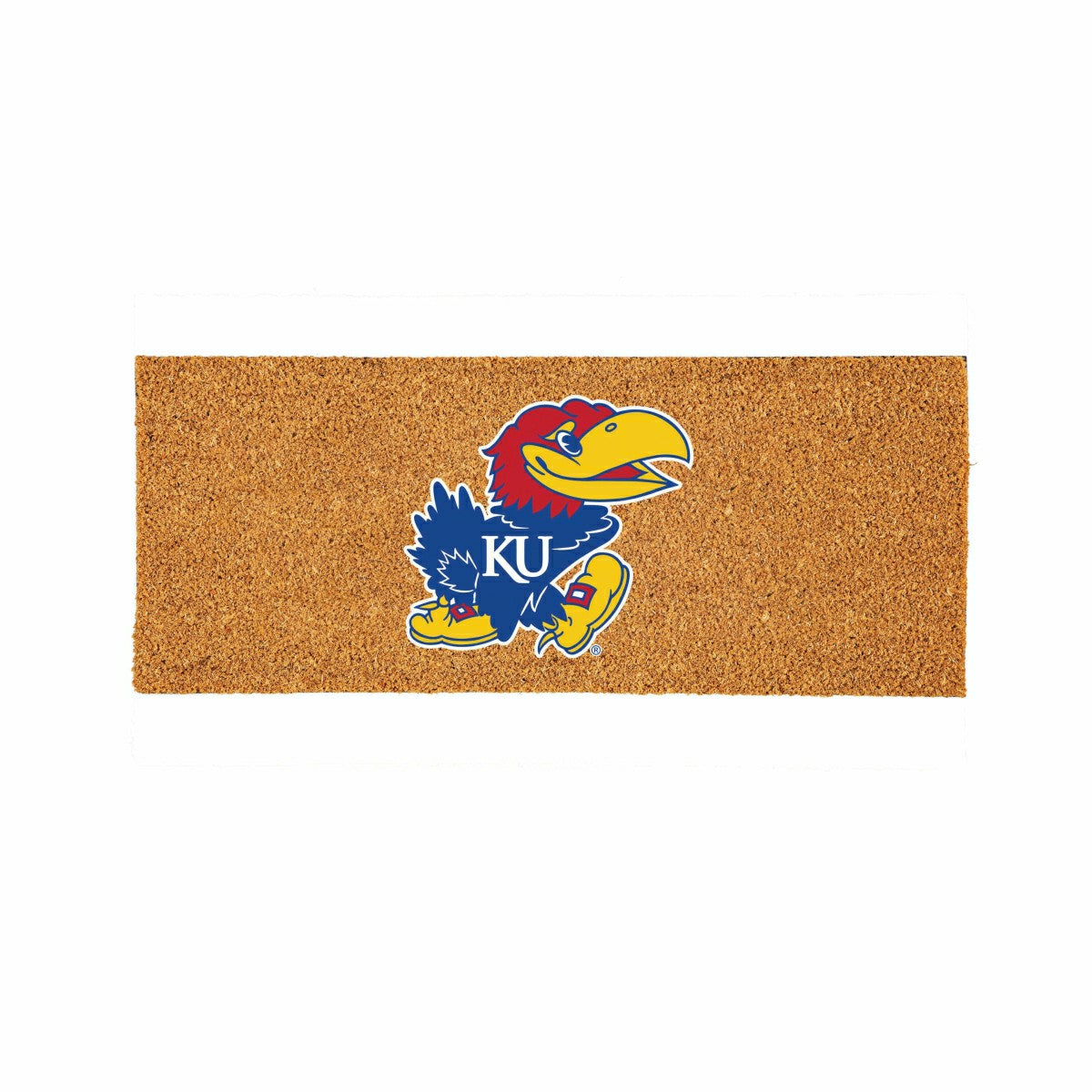 University of Kansas Extra Large Full Color Coir Mat, 60"x24" - Collegiate