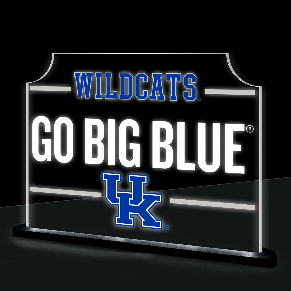 University of Kentucky College Rectangle Desklite LED Decor - Collegiate Home