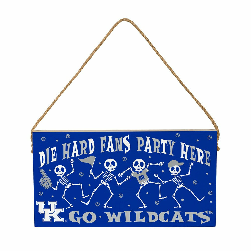 University of Kentucky Halloween Wood Wall Sign, 6x11 - Collegiate Home