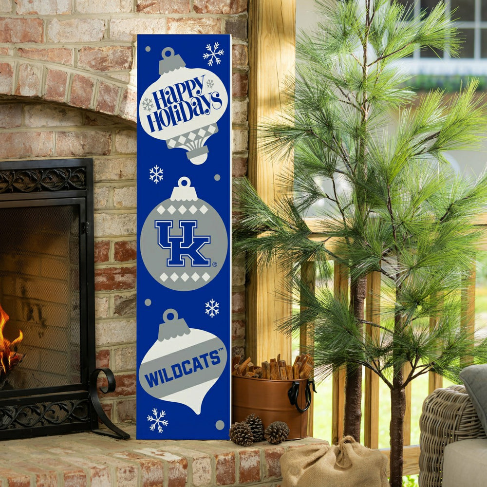 University of Kentucky 47" Double Sided Leaner, Christmas - Collegiate Home