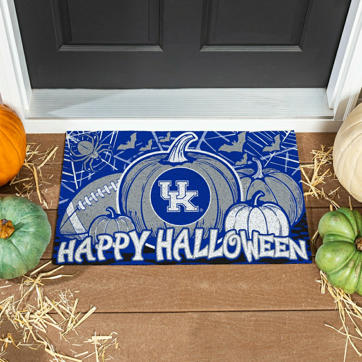 University of Kentucky Halloween PVC Mat, 28"x16" - Collegiate