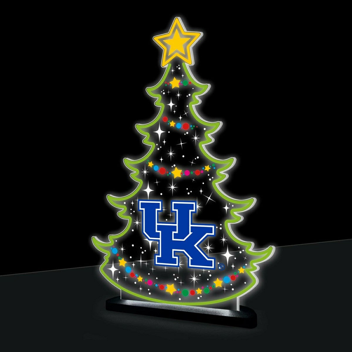 University of Kentucky College Holiday Tree Desklite LED Decor - Collegiate Home