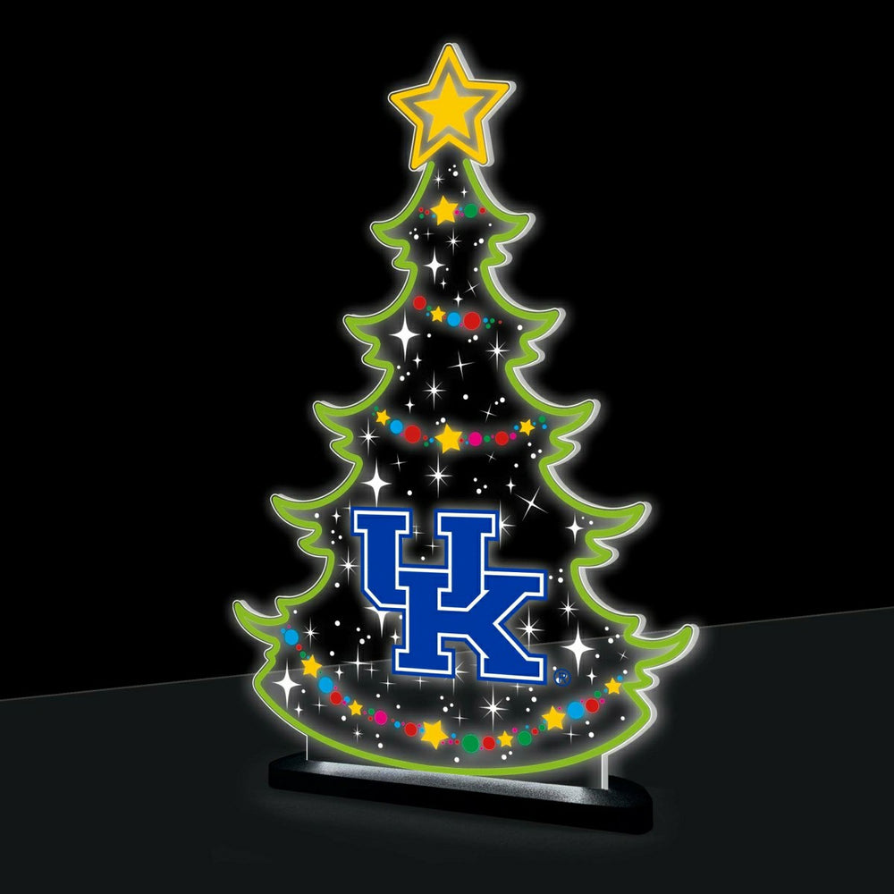 University of Kentucky College Holiday Tree Desklite LED Decor - Collegiate Home