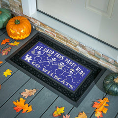 University of Kentucky Flocked Coir Halloween Sassafras Switch Mat, 22 - Collegiate