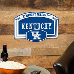 University of Kentucky USA Embossed Steel Wall Sign, 11" x 17" - Collegiate Home