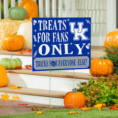 University of Kentucky Yard Sign, Halloween Treats for Fans - Collegiate Home