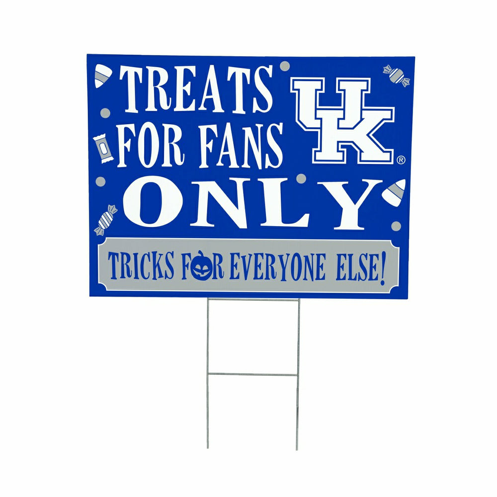 University of Kentucky Yard Sign, Halloween Treats for Fans - Collegiate Home