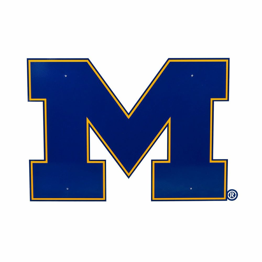 University Of Michigan Premier Metal Wall Art - Collegiate Home