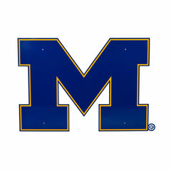 University Of Michigan Premier Metal Wall Art - Collegiate Home