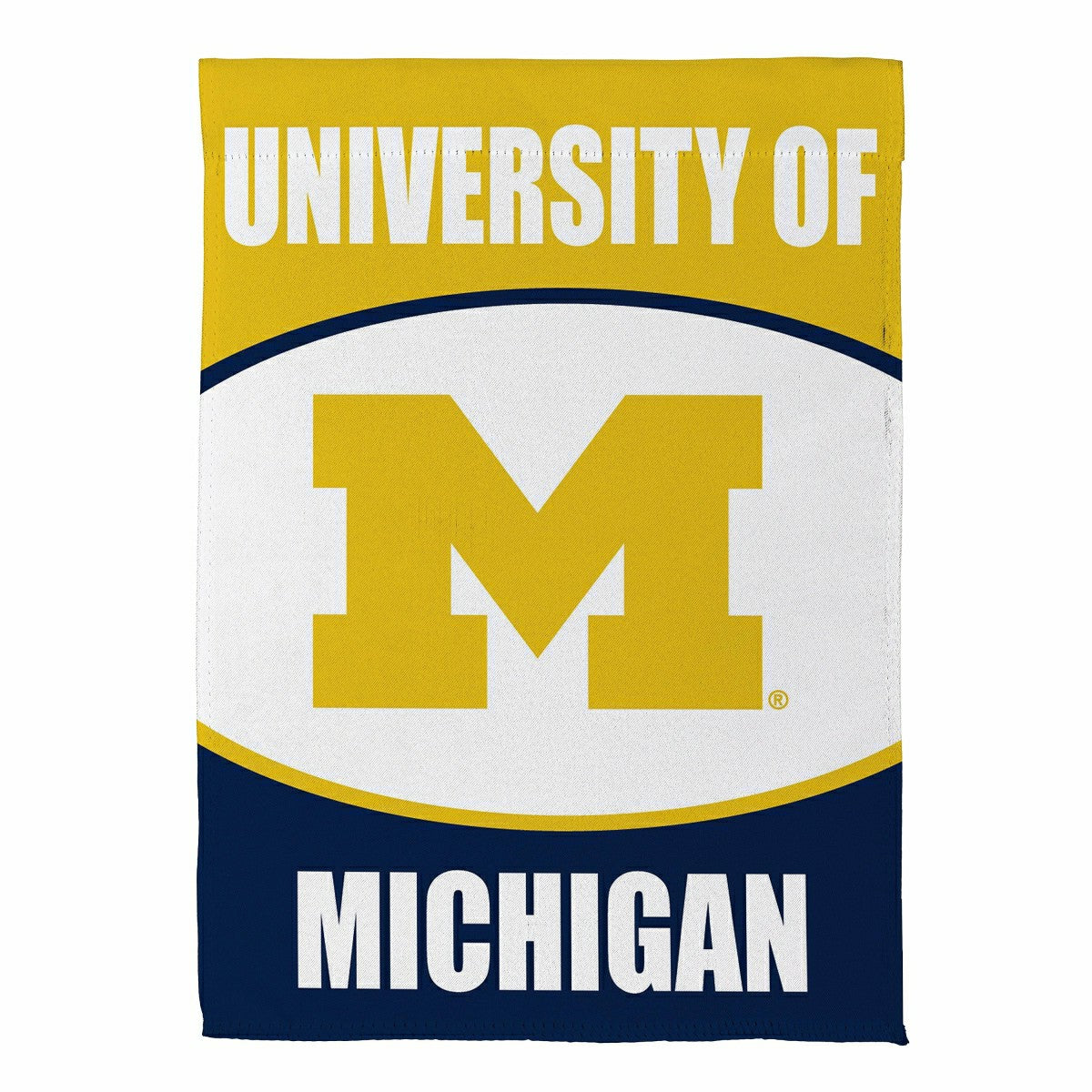 University Of Michigan Suede Garden Flag - Collegiate Home
